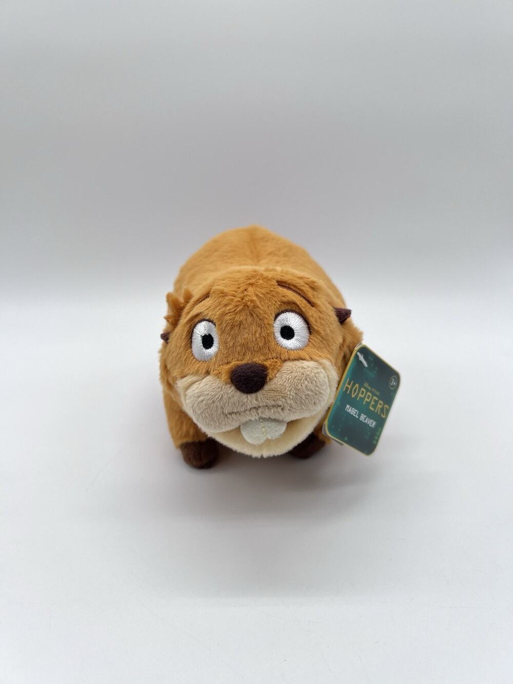 Disney Pixar's Hoppers Mabel Beaver Plush Just Play Stuffed Animal Toy 7”